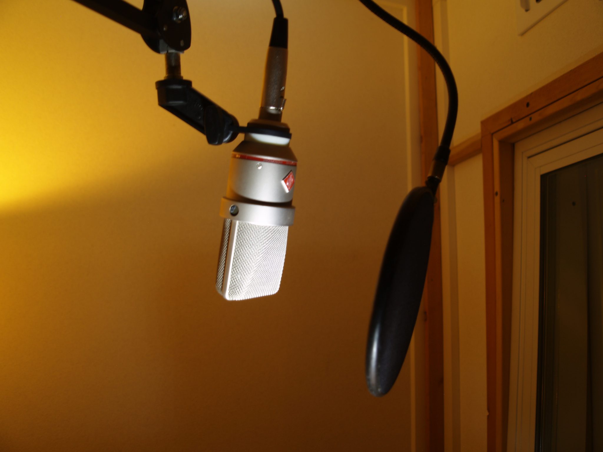 Pop Filter Placement Neumann